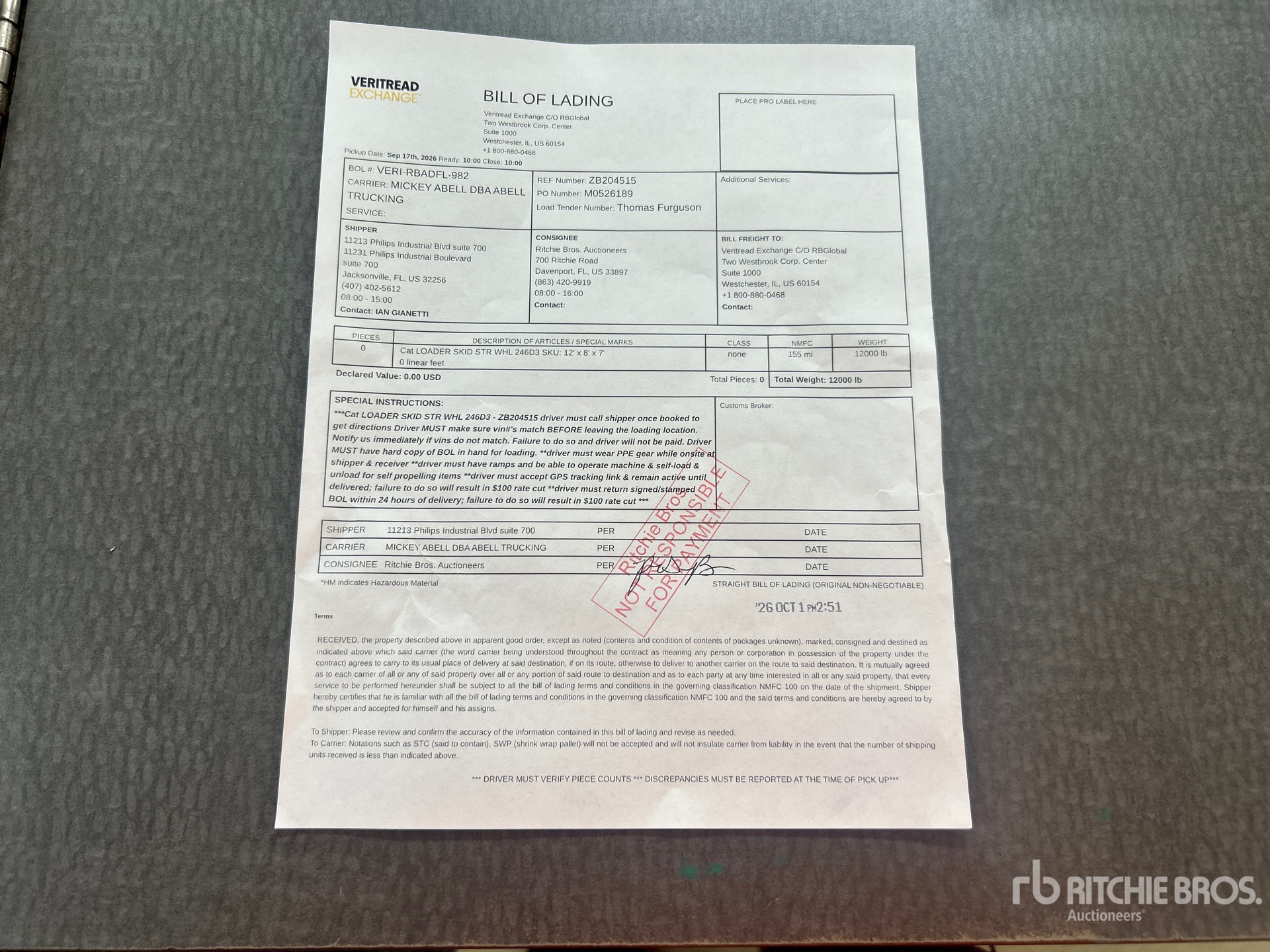 2022 Caterpillar 262D3