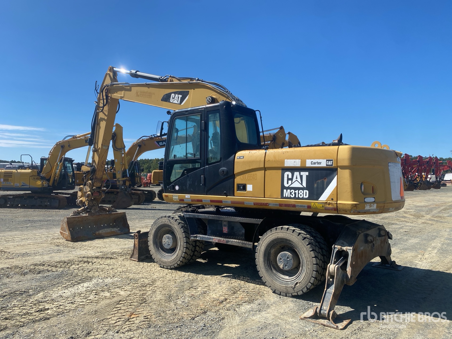 2013 Caterpillar M318D