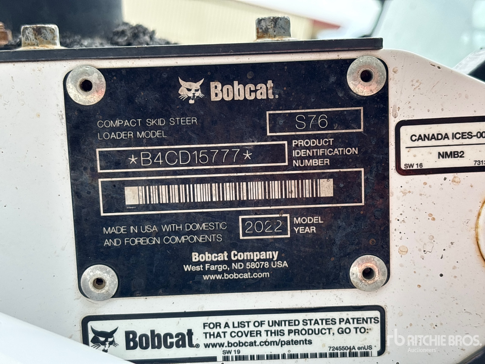 2022 Bobcat S76