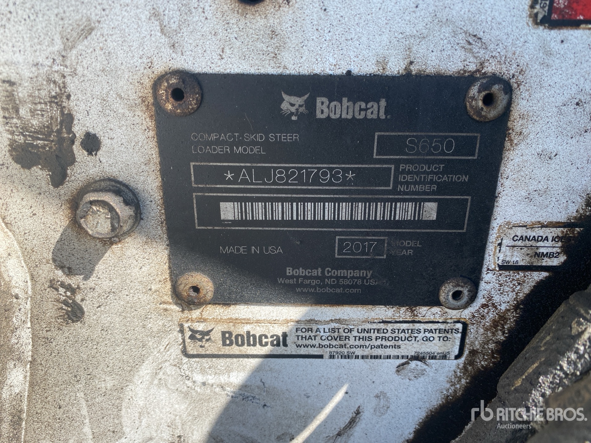 2017 Bobcat S650