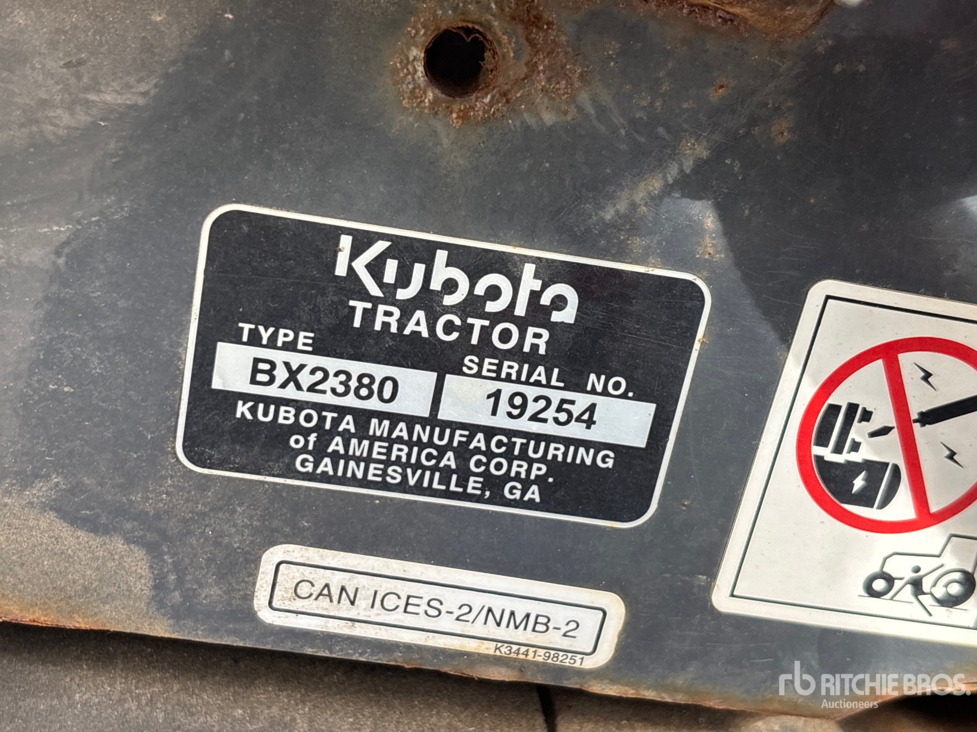2018 Kubota BX2380