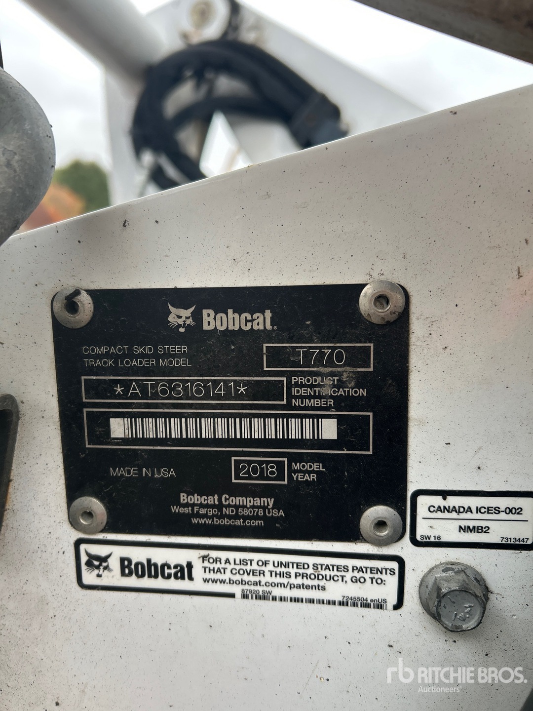 2018 Bobcat T770