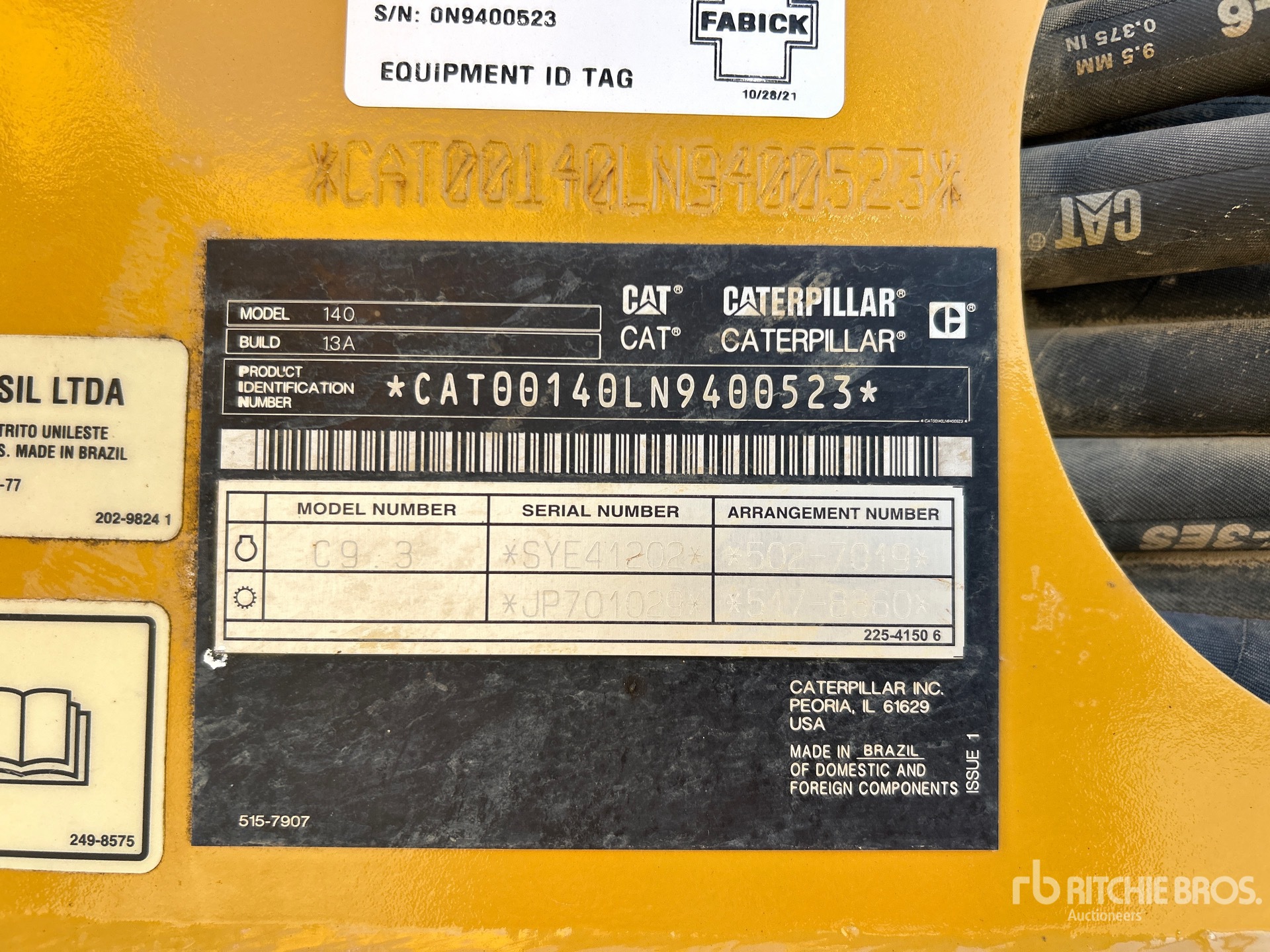 2021 Caterpillar 140
