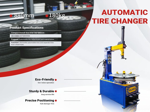 2026 TC-BLUE Tire Changer (Unused)