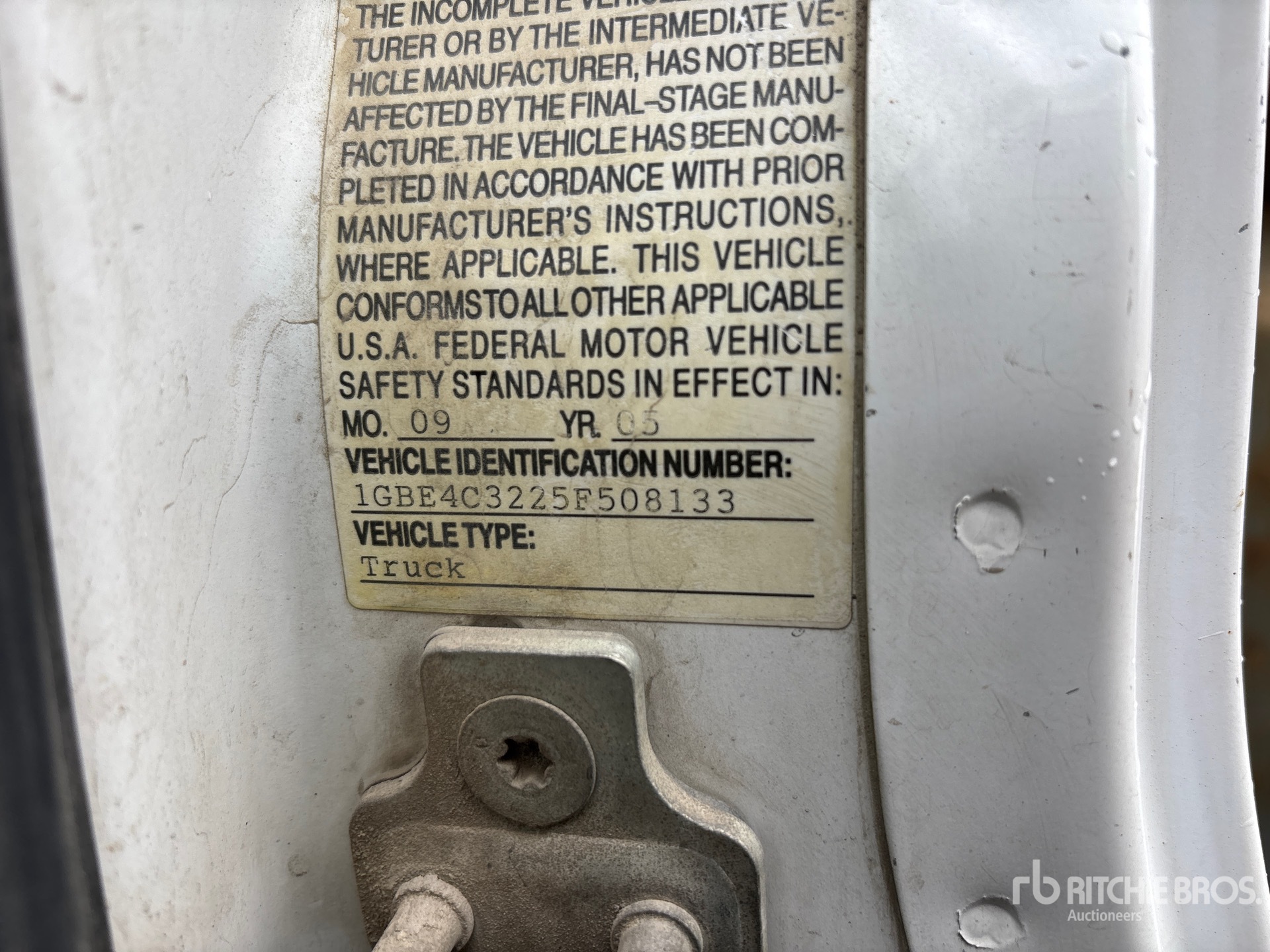 2005 GMC C4500