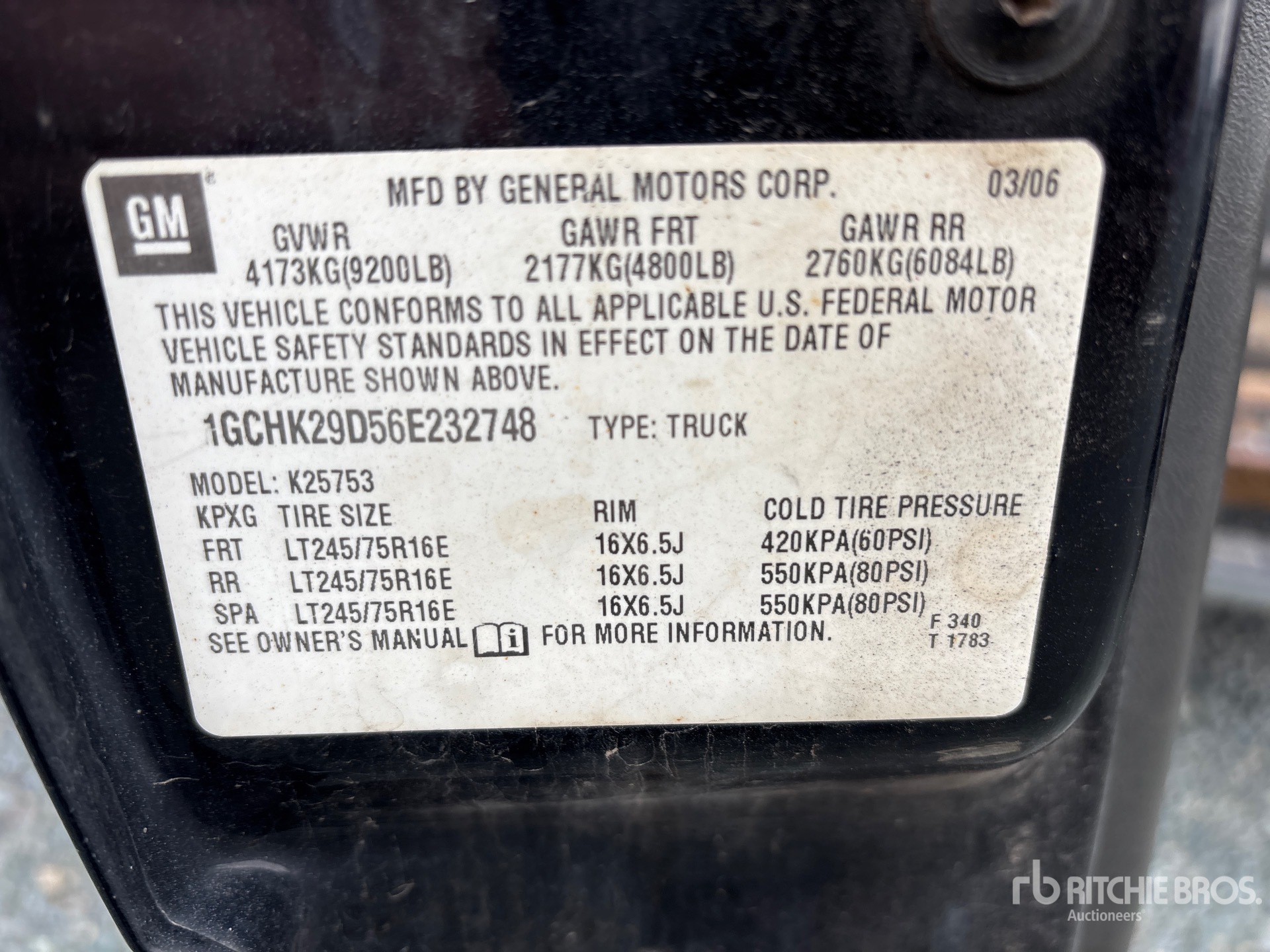 2006 Chevrolet SILVERADO 2500
