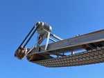 Chassis with Discharge Conveyor Drive Motor