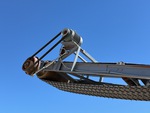 Chassis with Discharge Conveyor Head and Tail Pulley