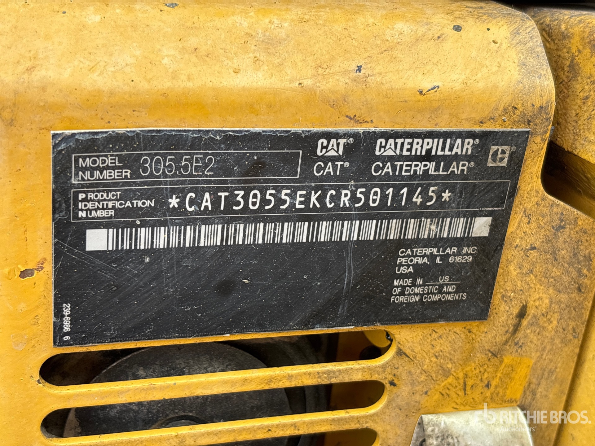 2016 Caterpillar 305.5E2 CR