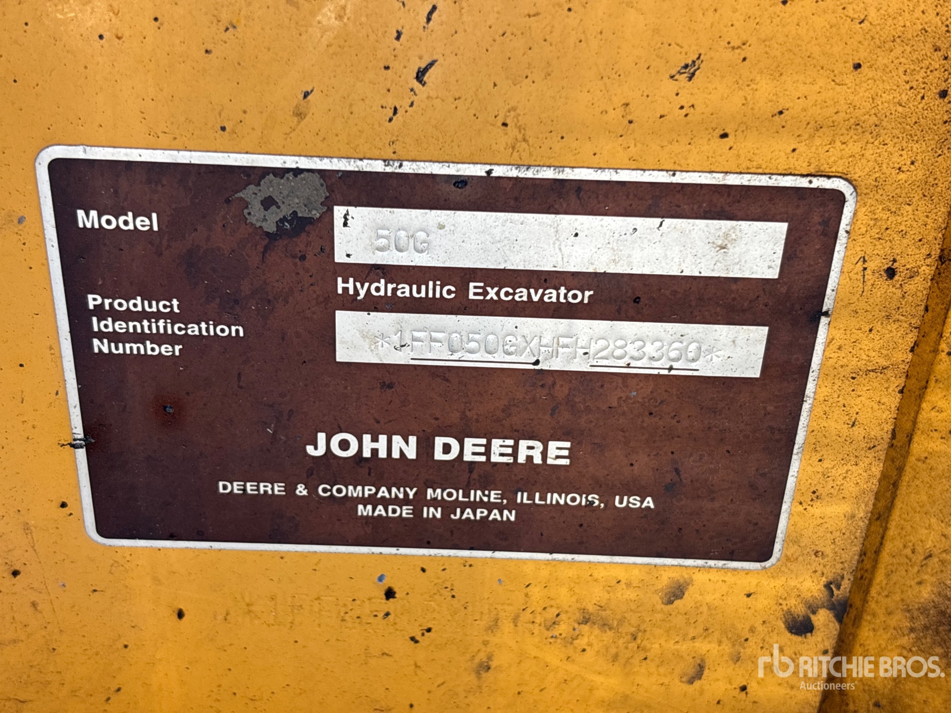 2016 John Deere 50G