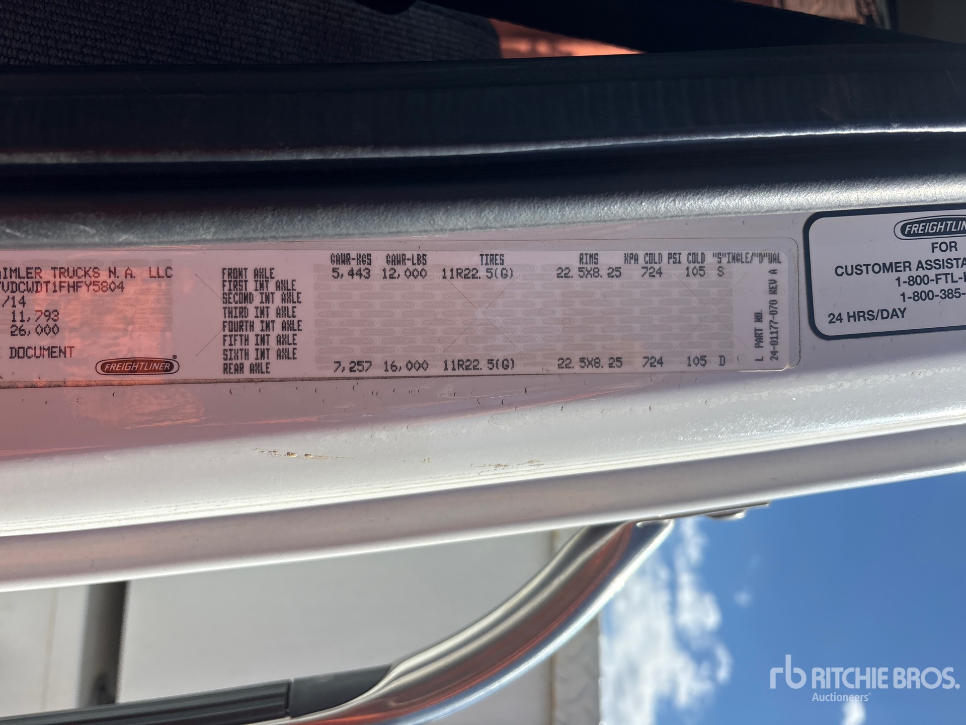 2015 Freightliner M2
