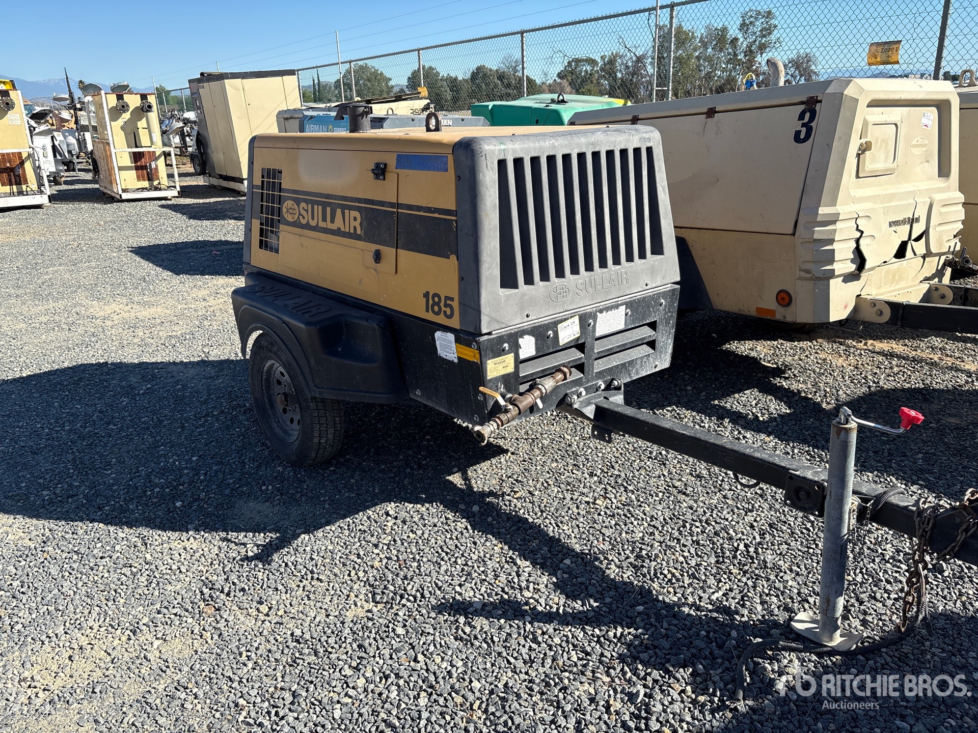 2020 Sullair 185 CFM MOBILE