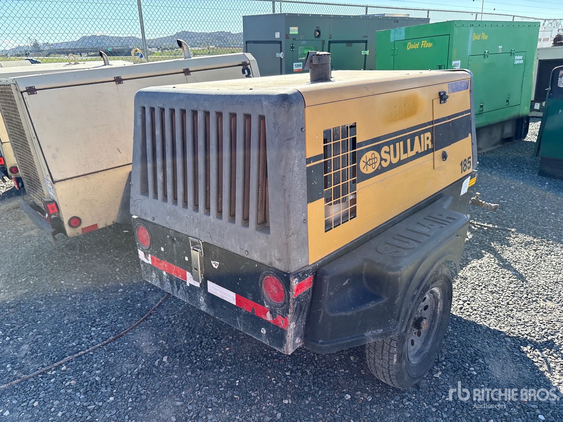 2020 Sullair 185 CFM MOBILE