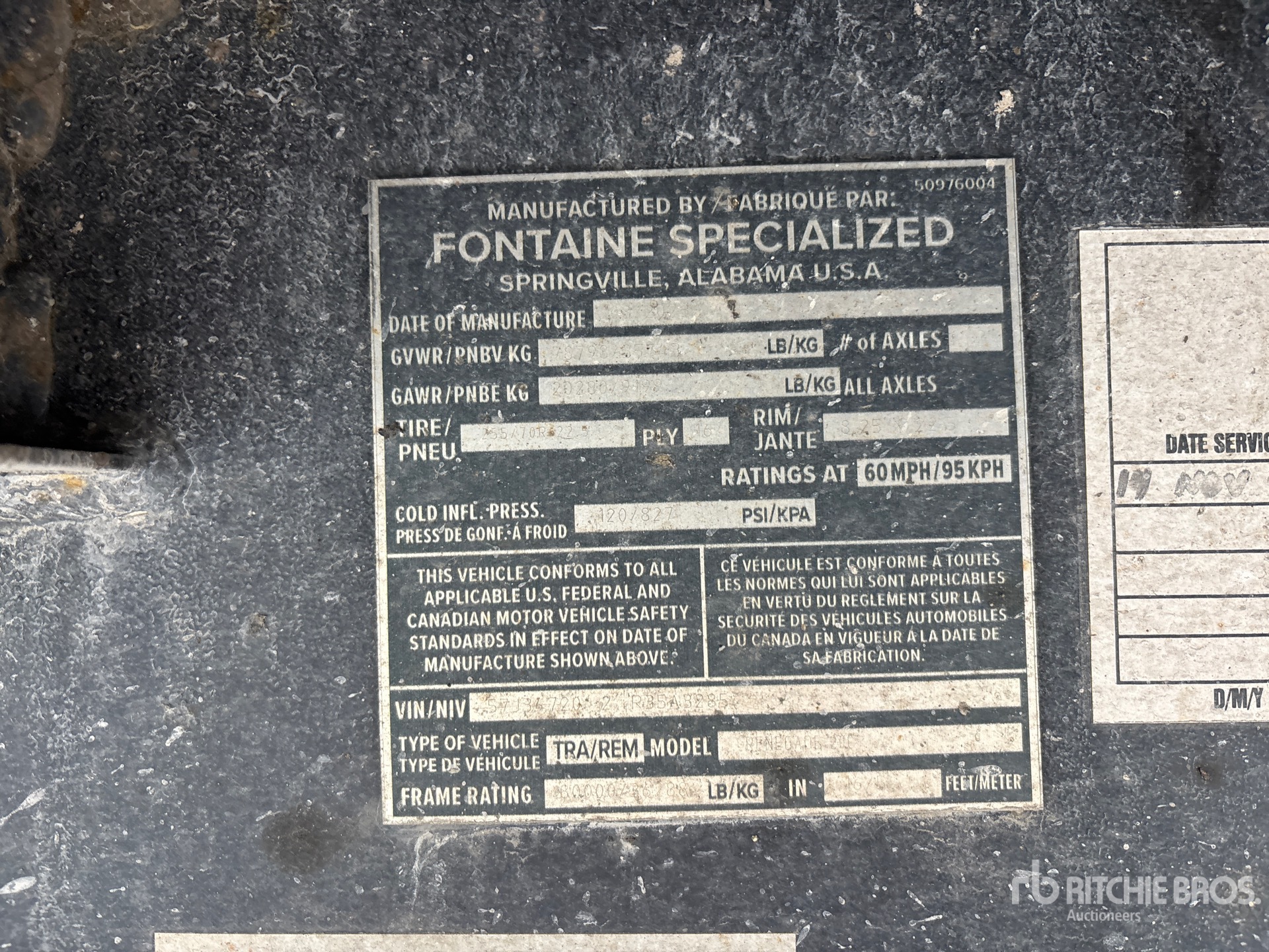 2024 Fontaine X20 RENEGADE
