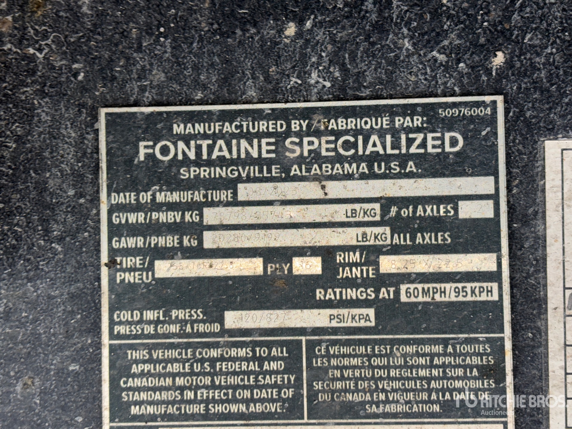 2024 Fontaine X20 RENEGADE