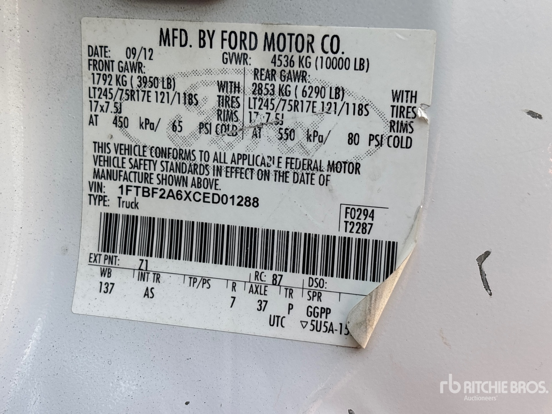 2012 Ford F-250