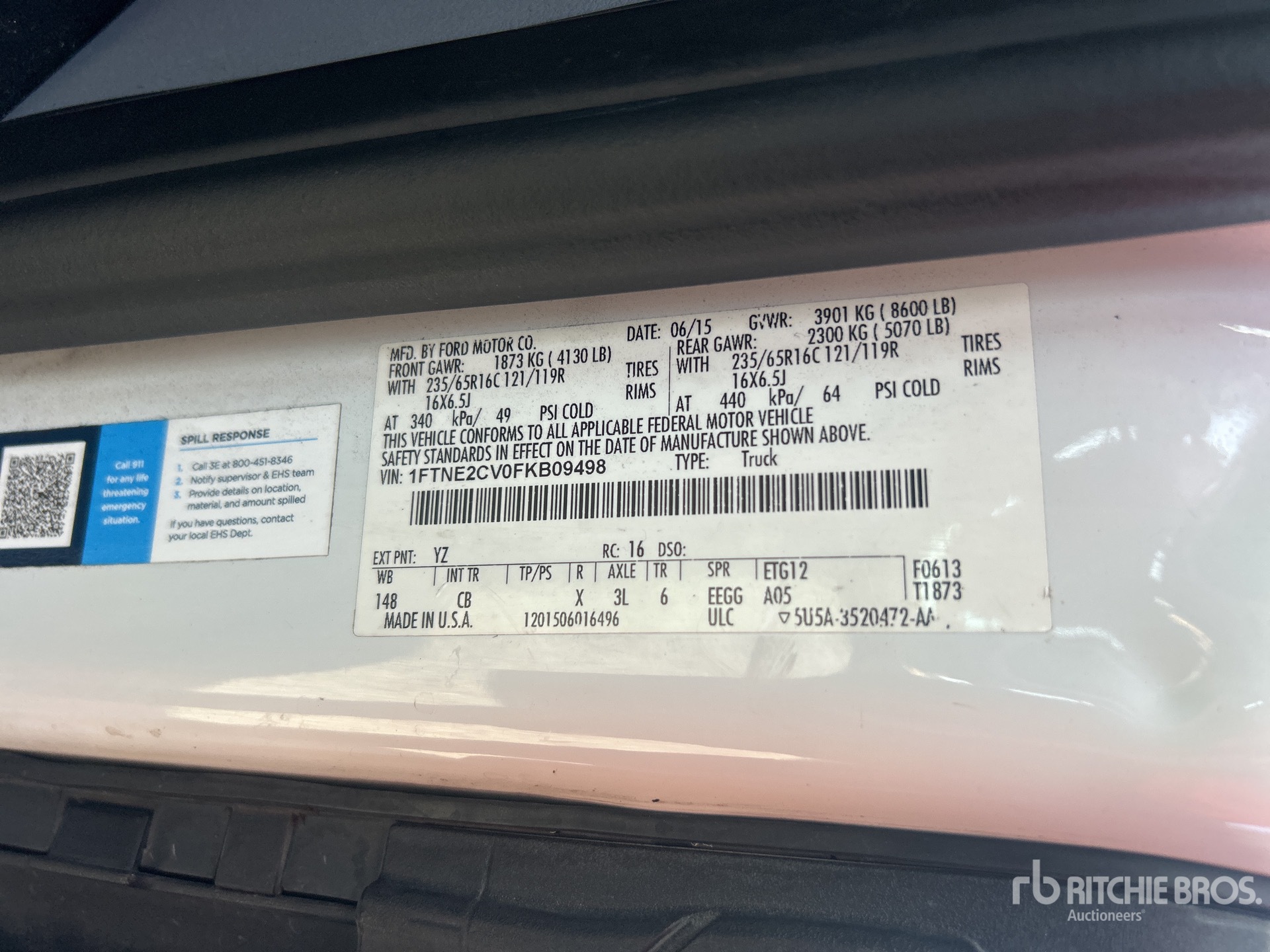 2015 Ford TRANSIT 150