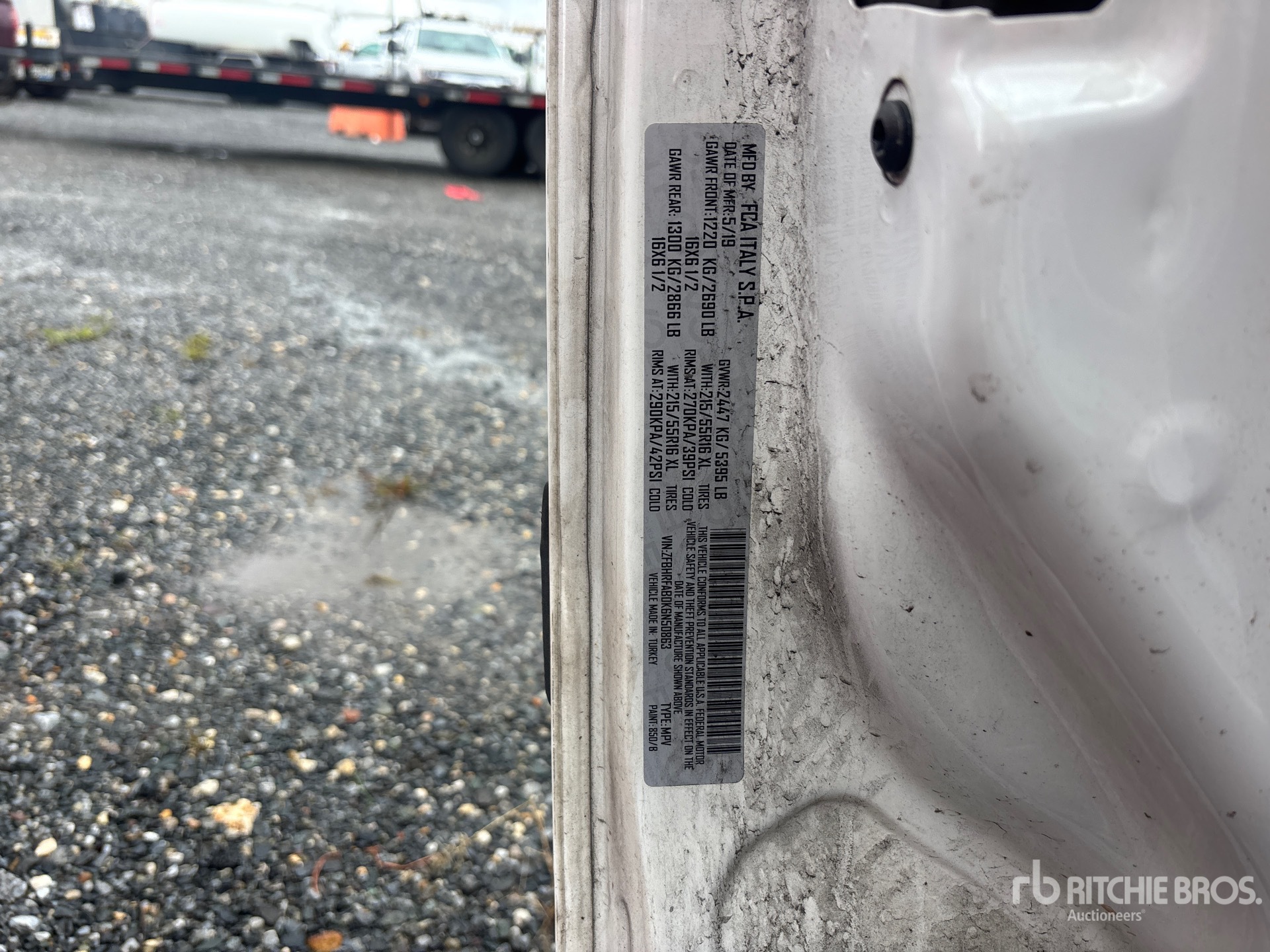 2019 Ram PROMASTER 1500