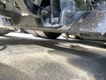 Underbody with Non-Driven Rear Drop Axle