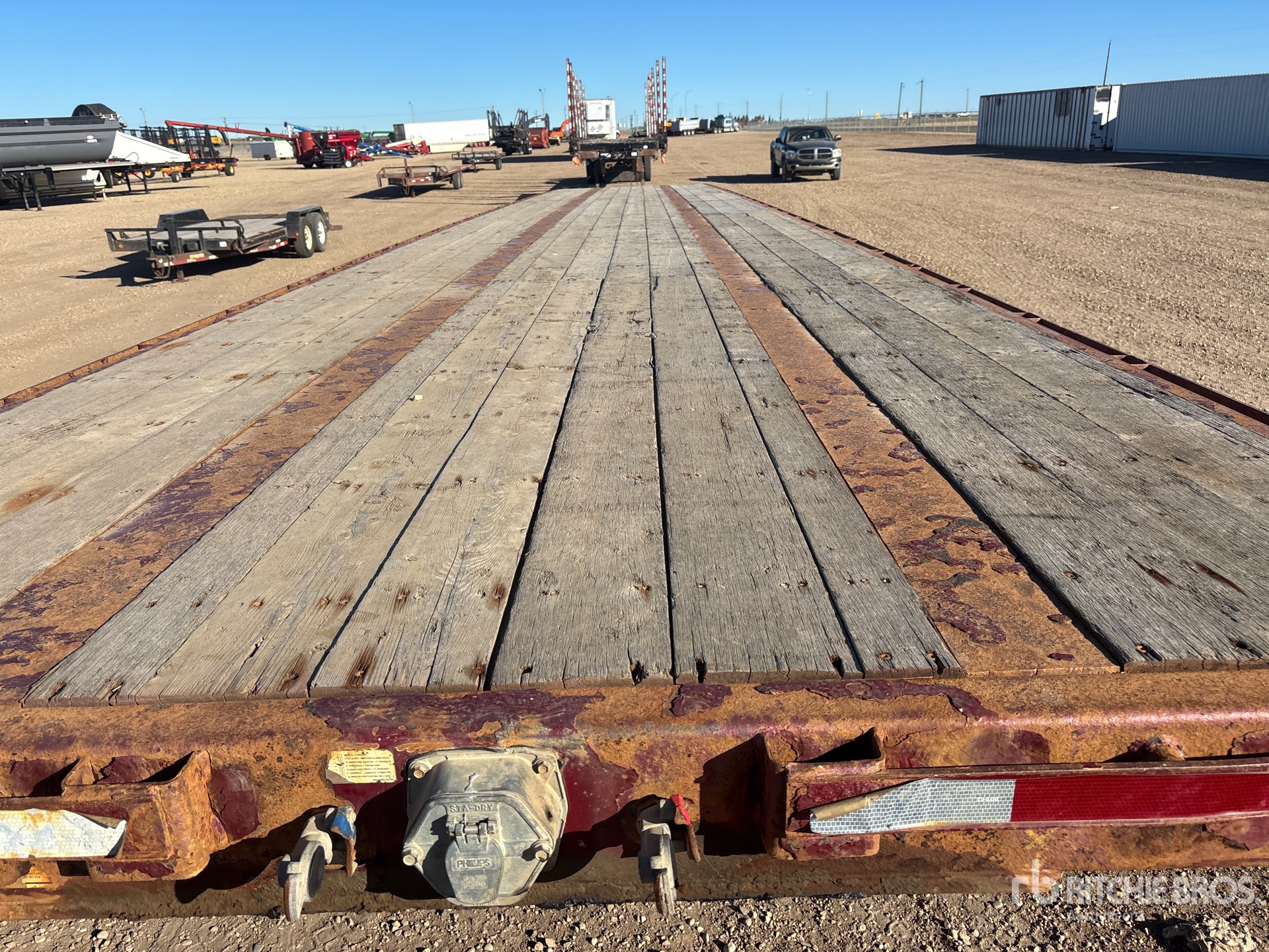 2014 Manac 53 FT TRI/A FLATBED