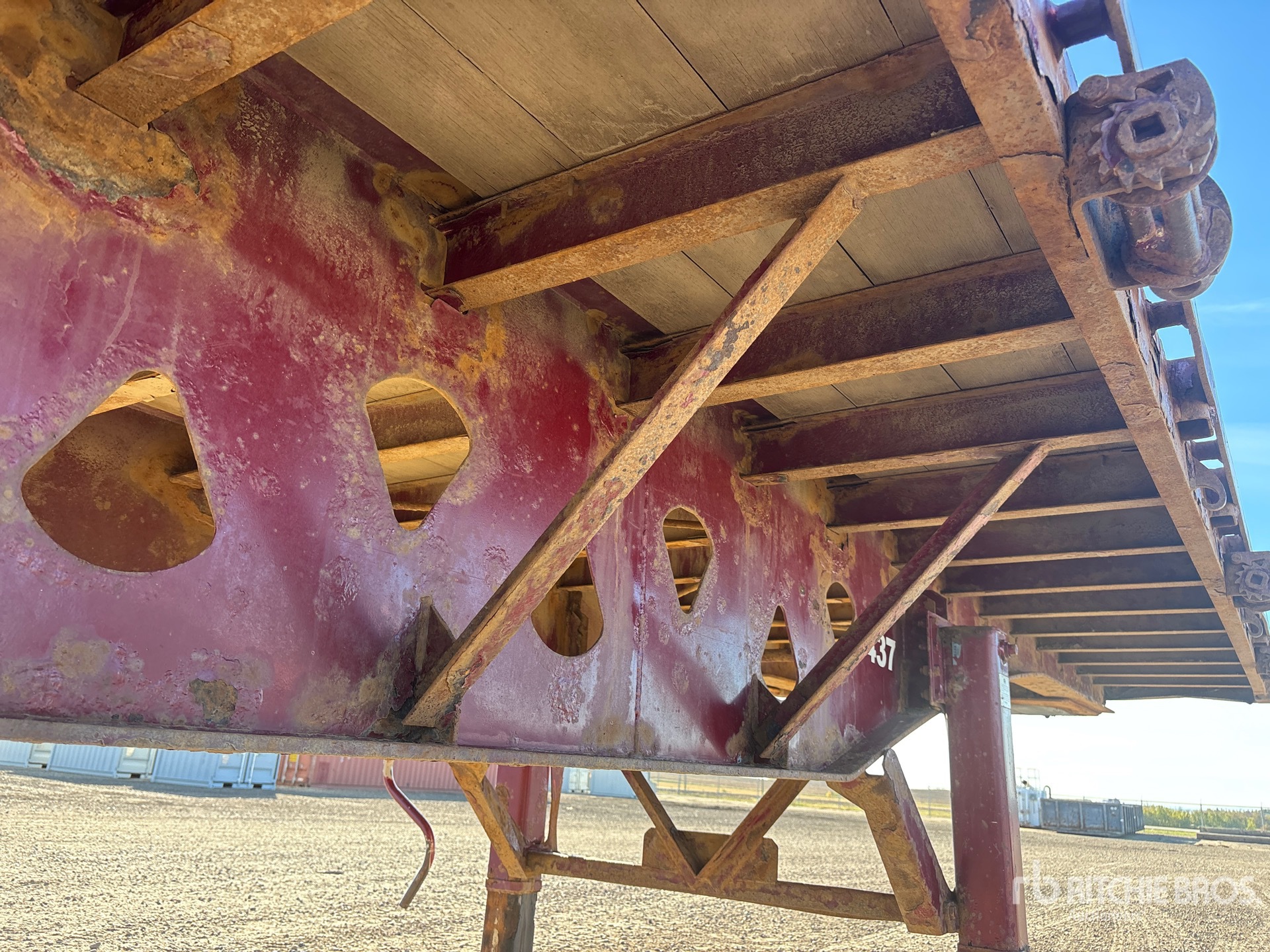 2014 Manac 53 FT TRI/A FLATBED