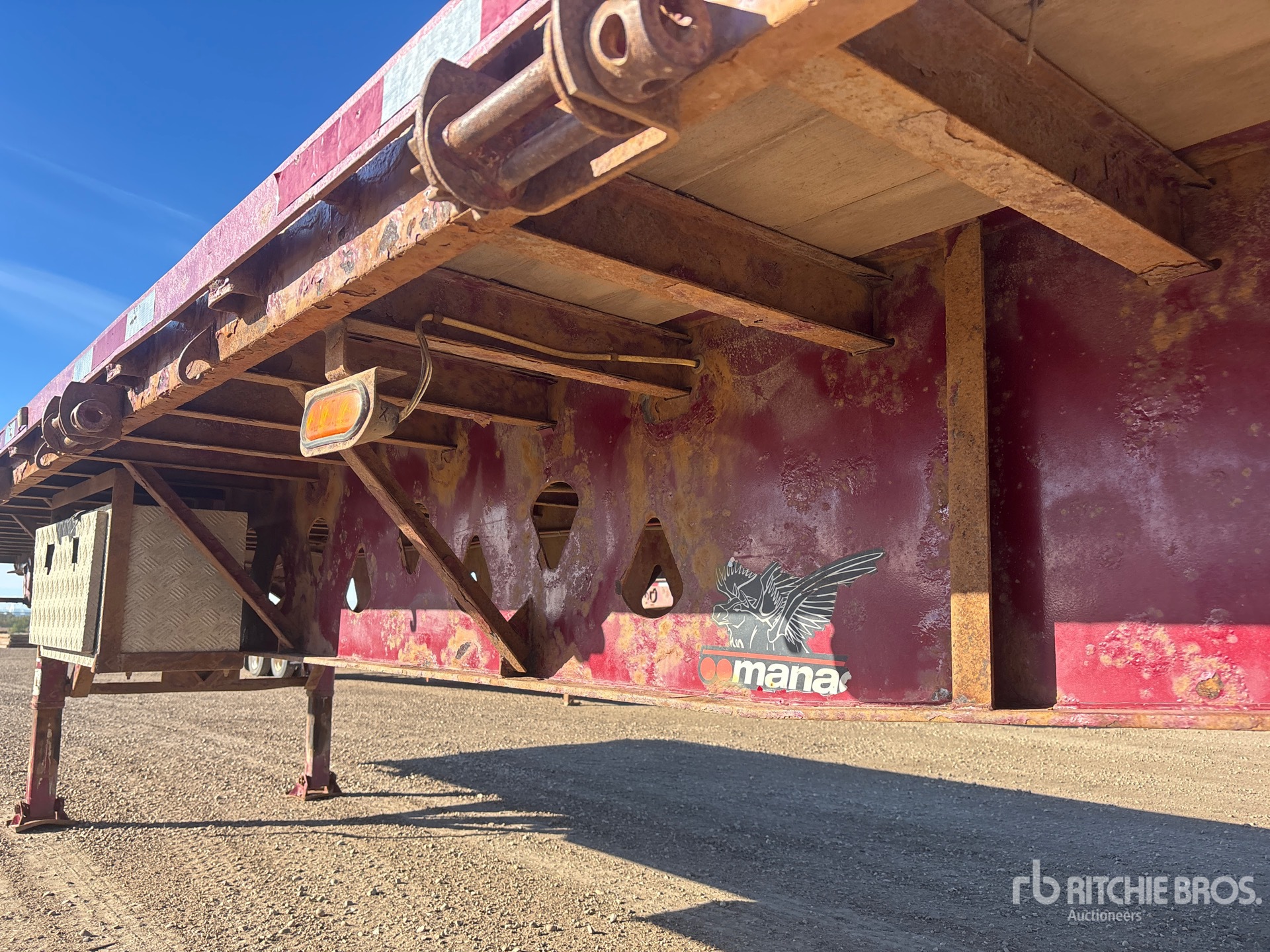 2014 Manac 53 FT TRI/A FLATBED