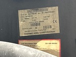 General Appearance with Refrigeration Unit Serial Number