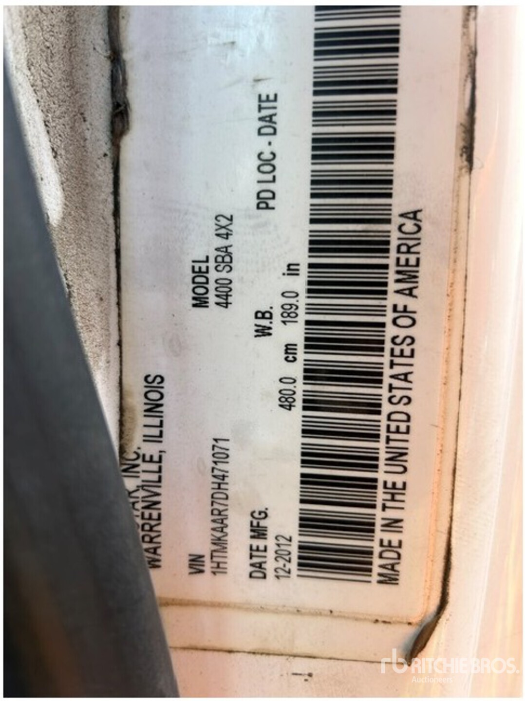 2013 International 4400