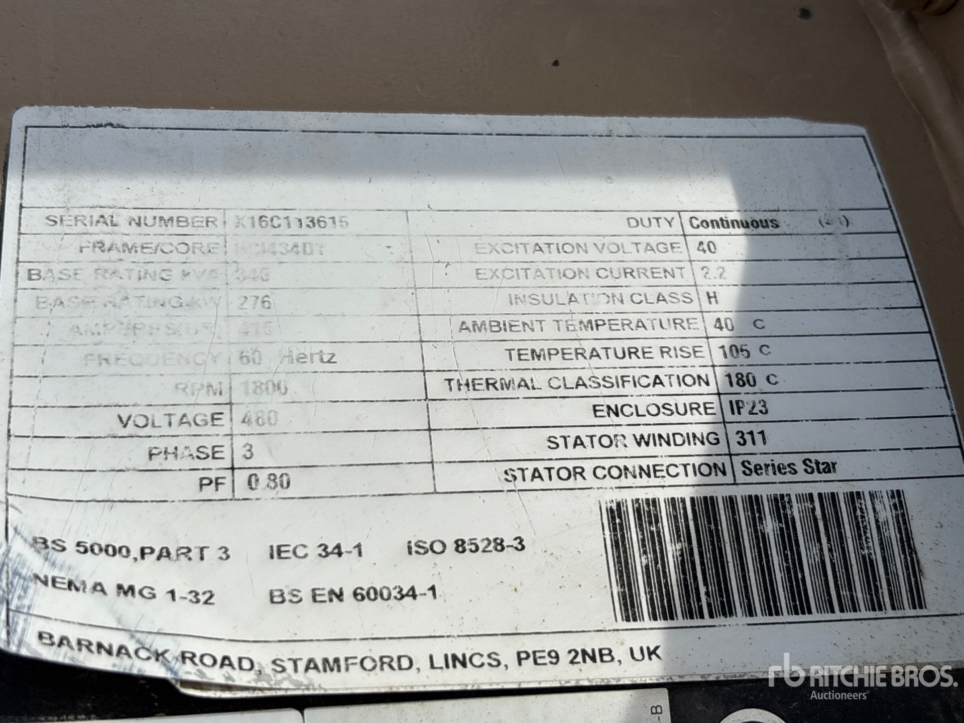 Stamford UCI434DT