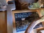 Silnik with Emission Label