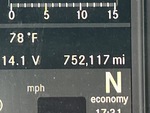 General Appearance with Hour Meter / Odometer