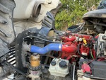 Engine with Radiator