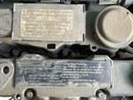 Engine with Emission Label