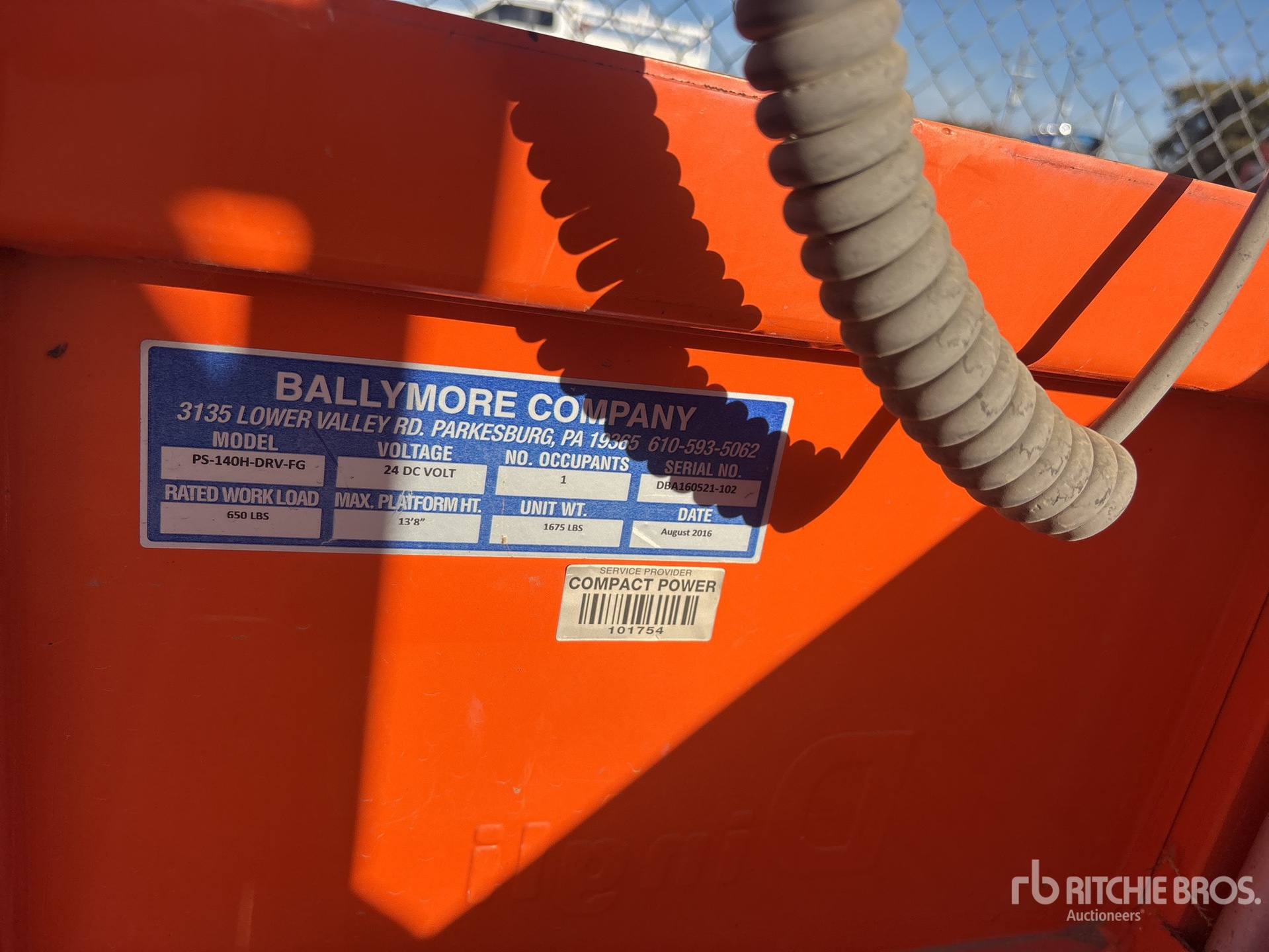 2016 Ballymore PS-140H-DRV-FG