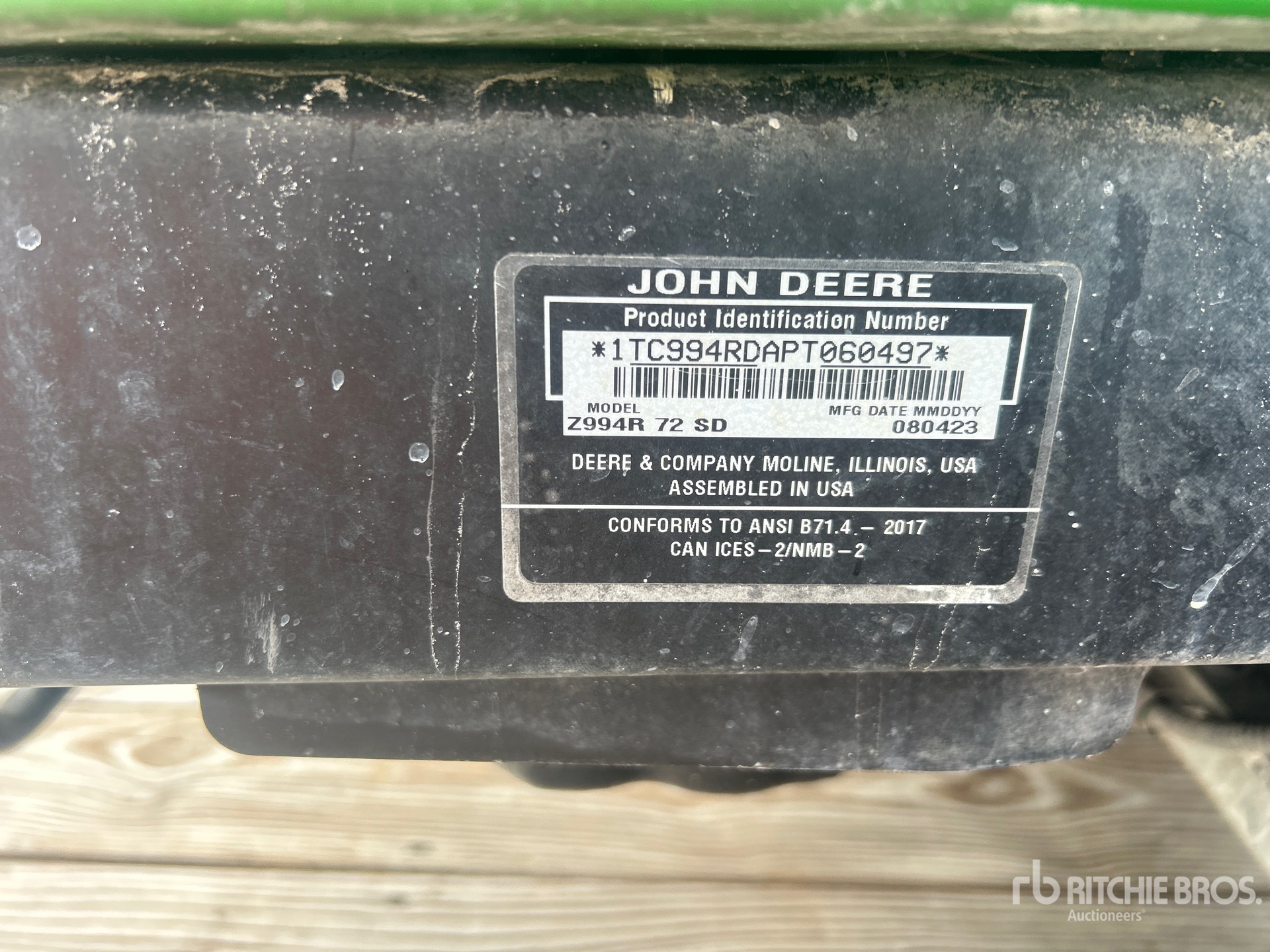 2023 John Deere Z994R