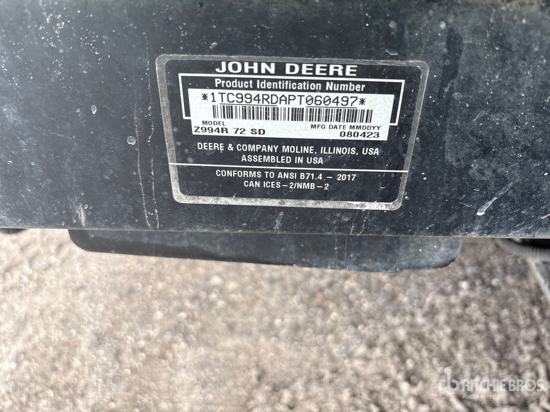 2023 John Deere Z994R