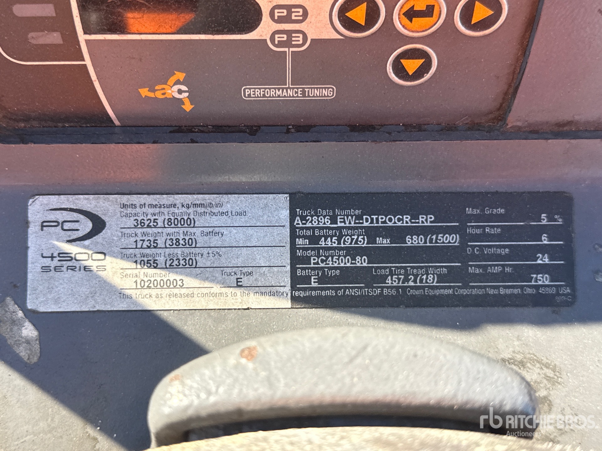 2020 Crown PC4500-80