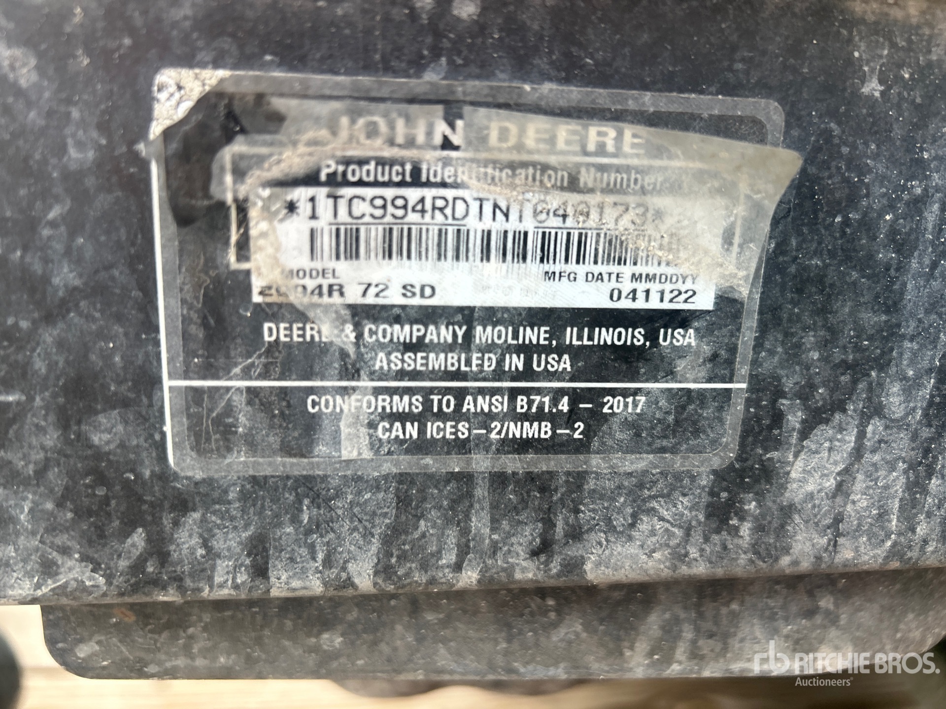 2022 John Deere Z994R