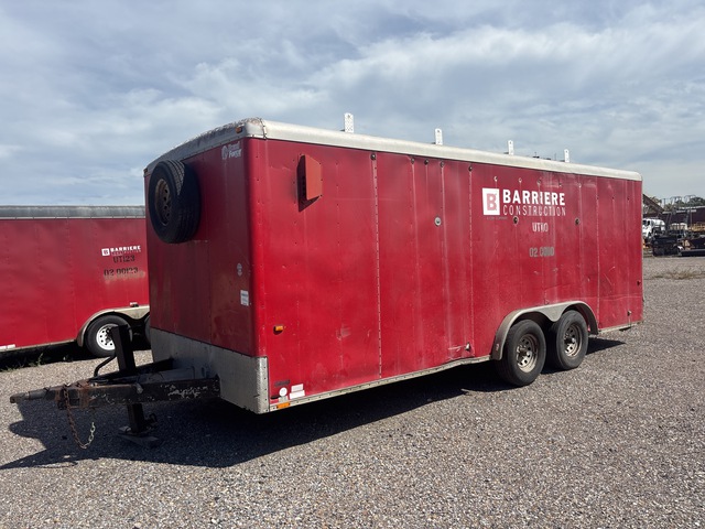 2007 Wells Cargo 20 ft T/A Enclosed Trailer