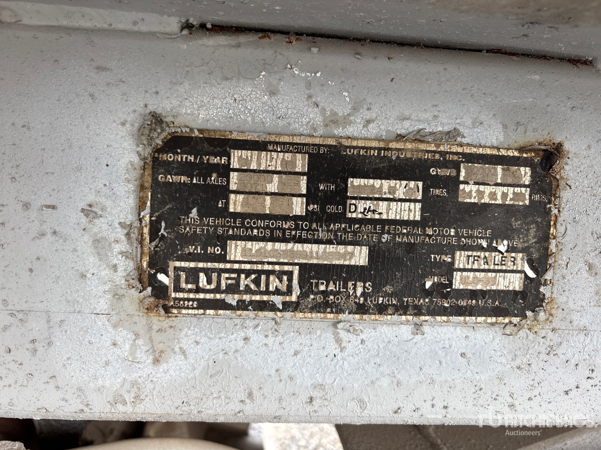 2009 Lufkin ULD-38