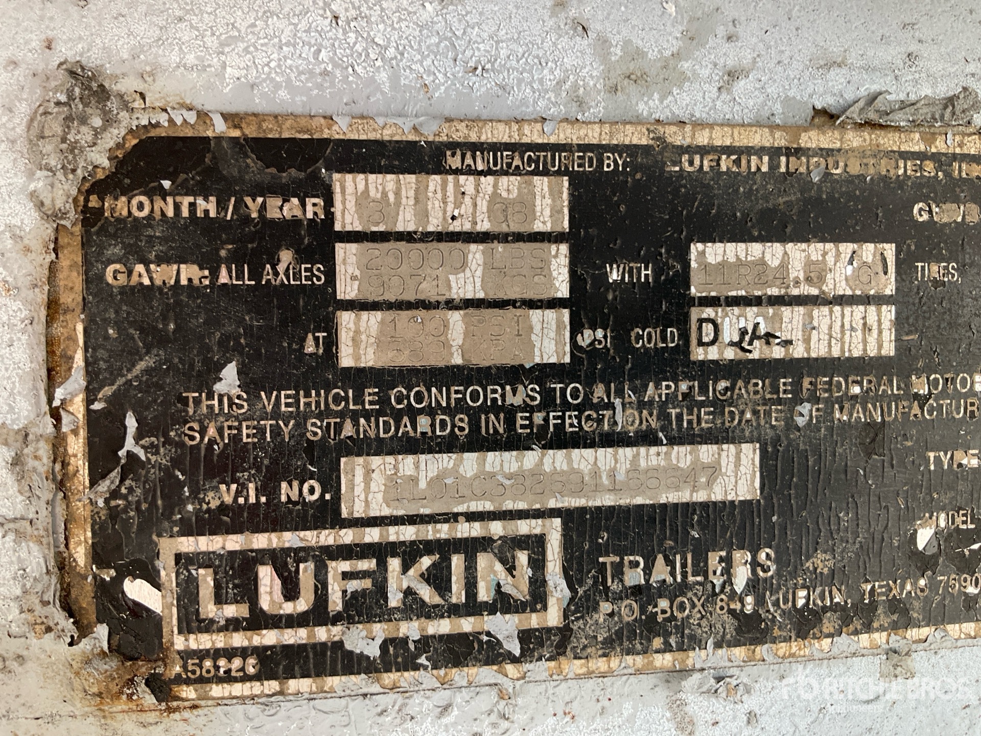 2009 Lufkin ULD-38