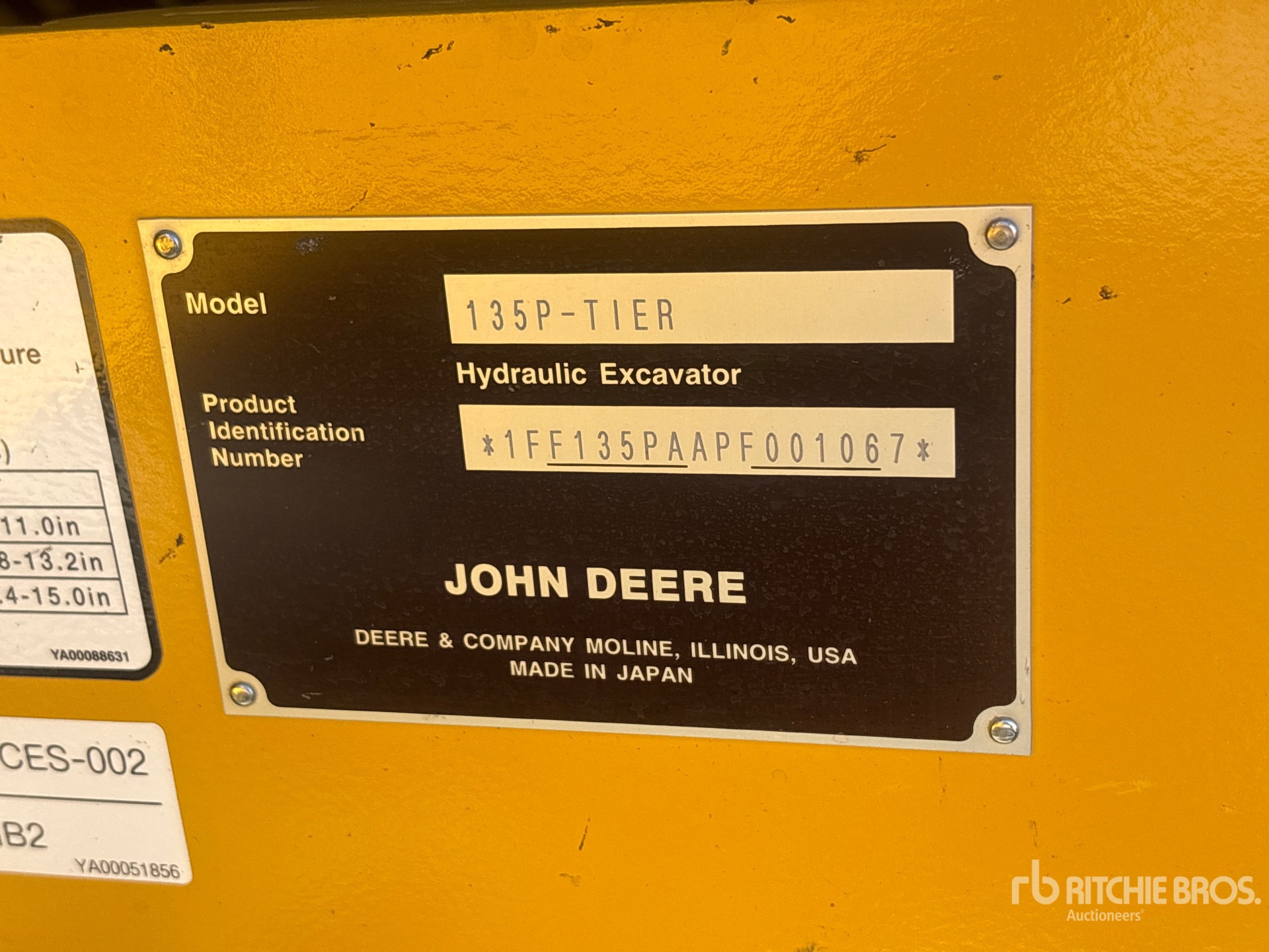 2024 John Deere 135 P-TIER