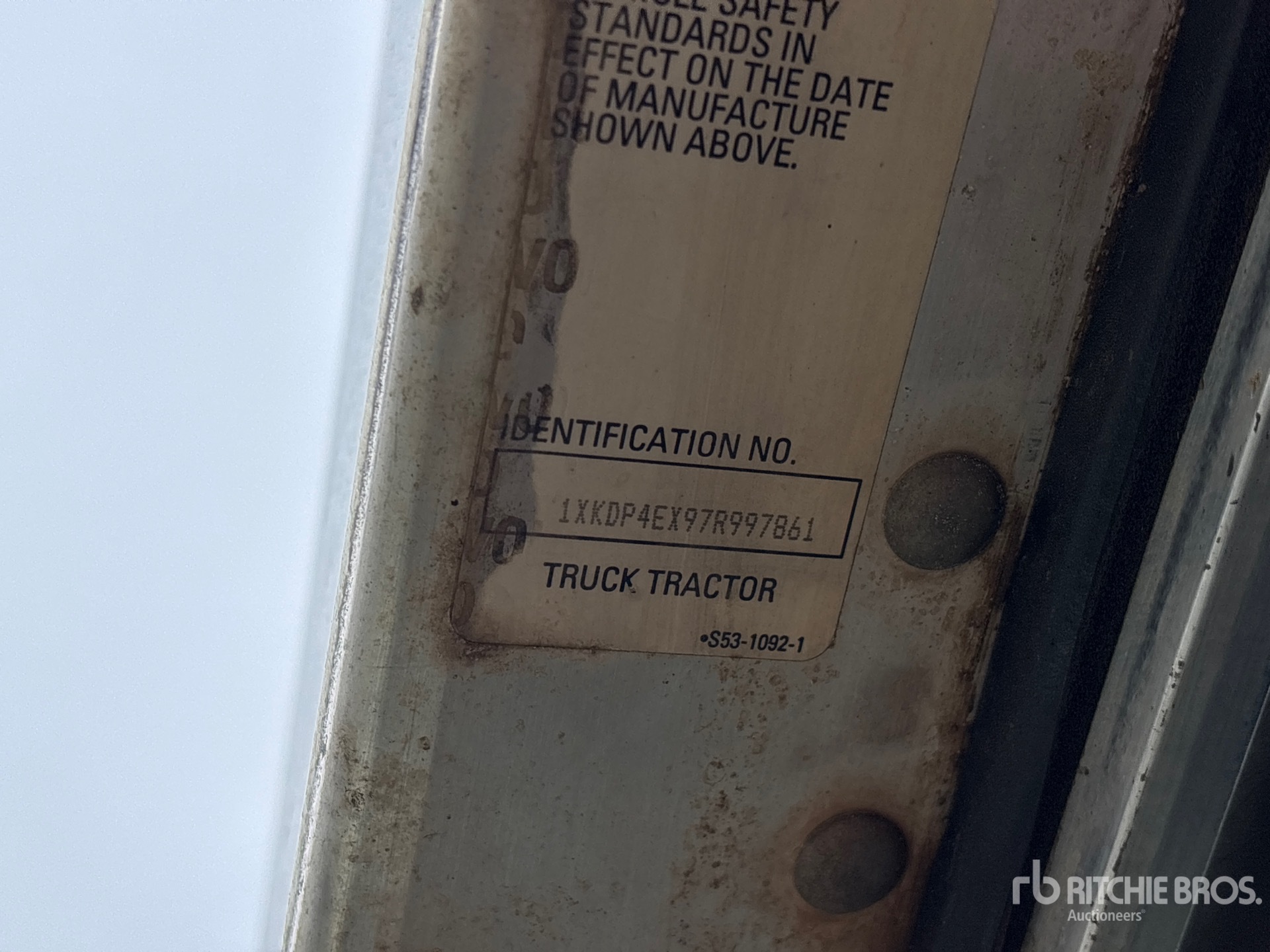 2007 Kenworth T800B