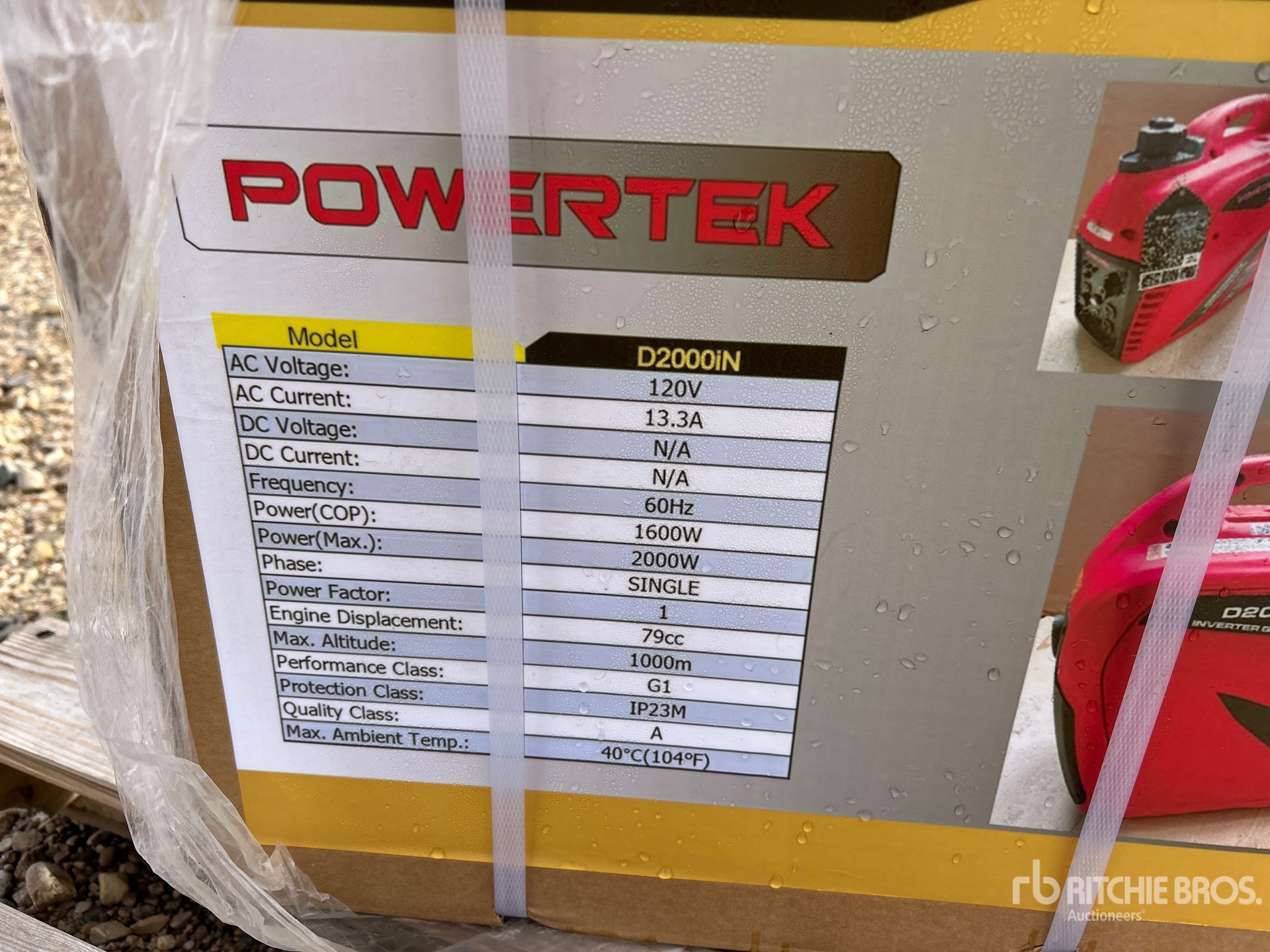 2026 Powertek D2000IN