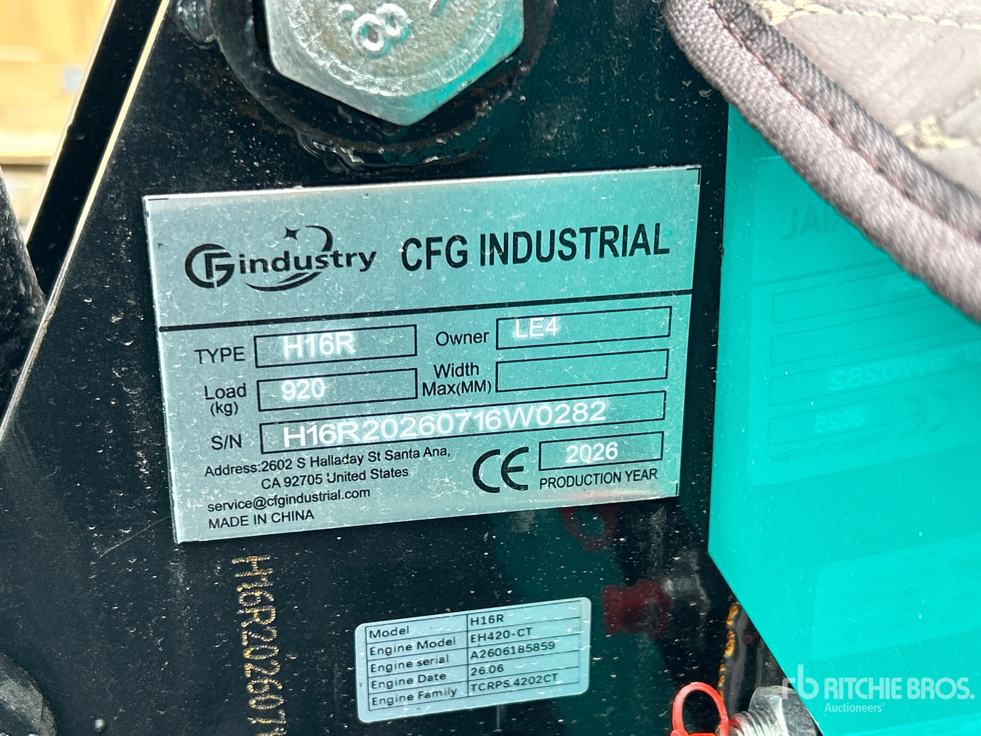 2026 CFG H16R