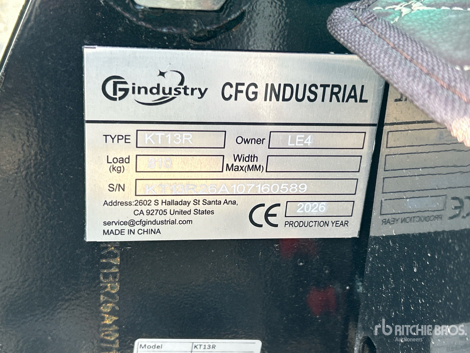 2026 CFG KT13R