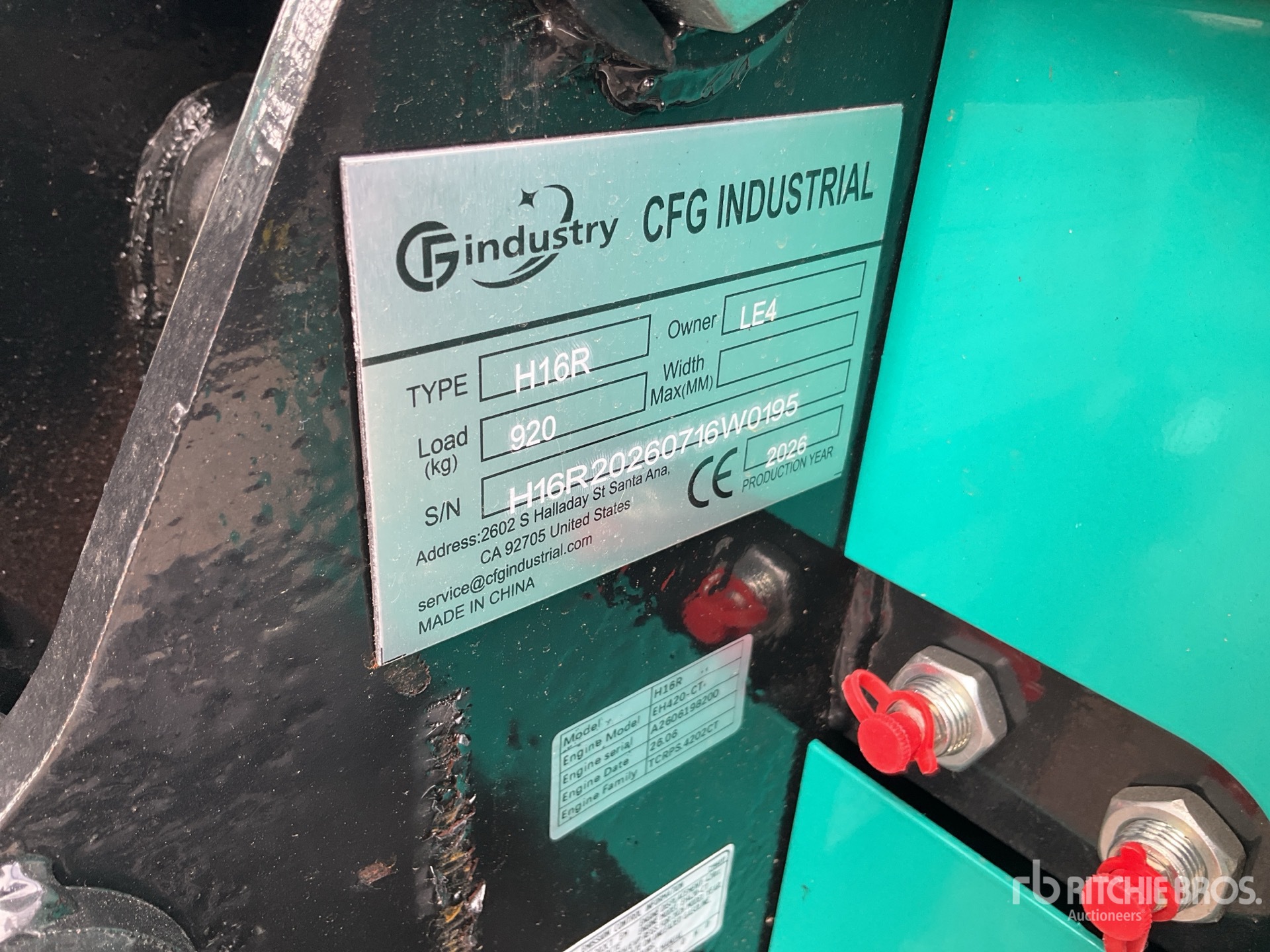 Photo of 2026 CFG H16R