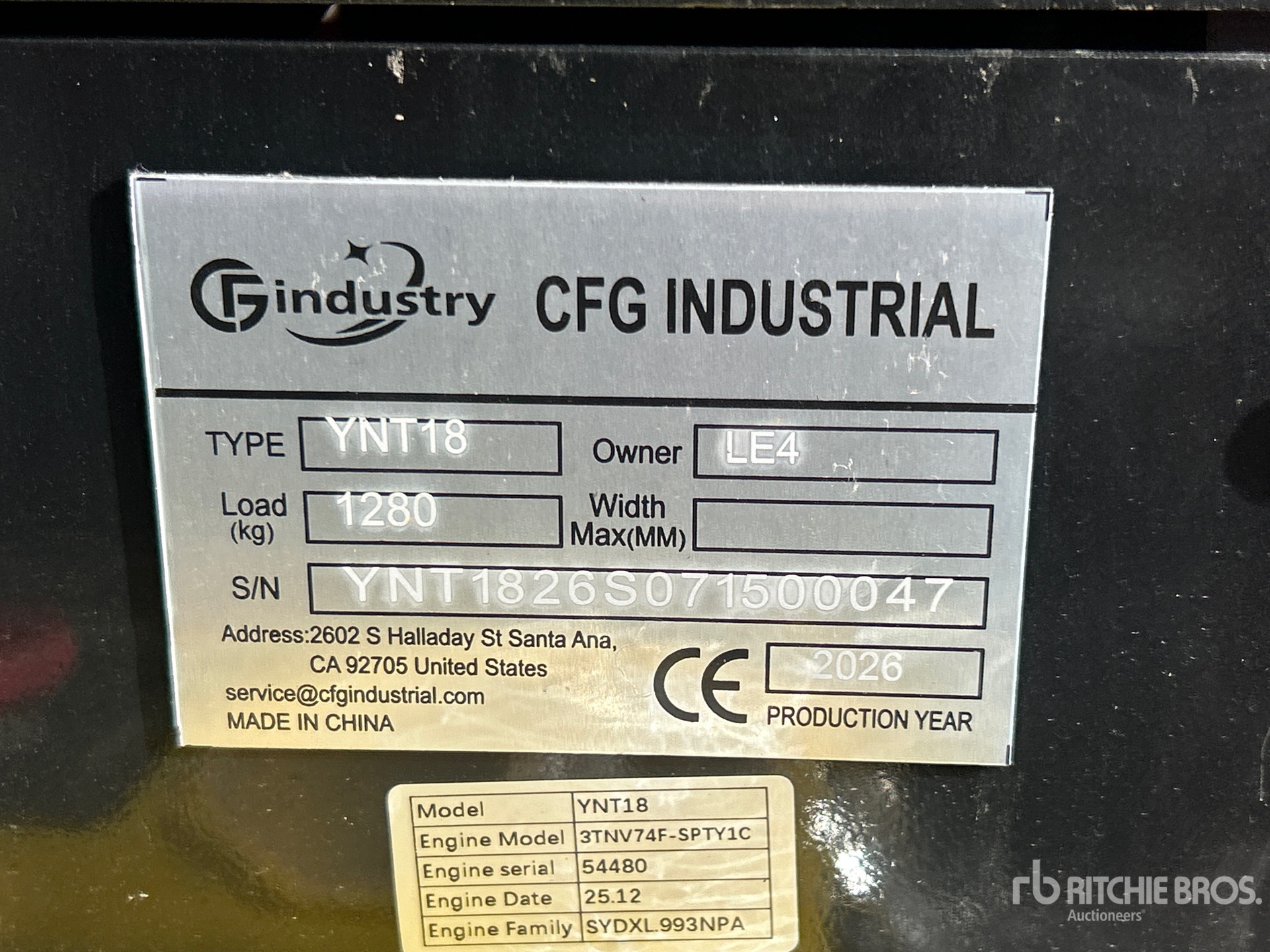 2026 CFG YNT18