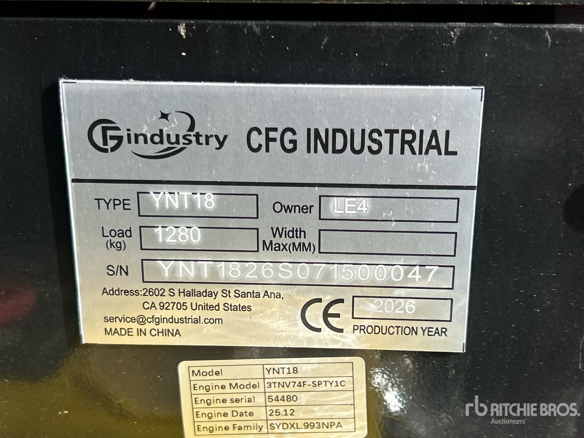 2026 CFG YNT18