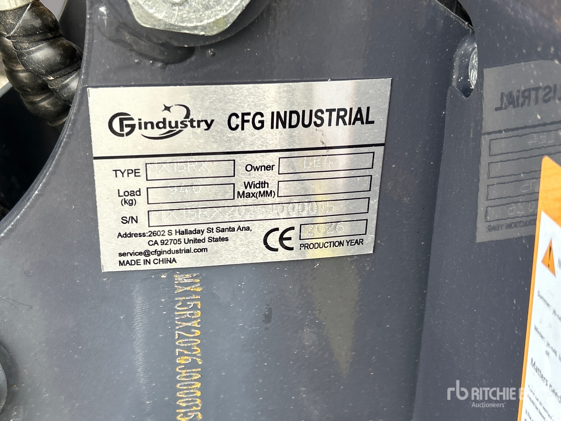 2026 CFG MX15RX